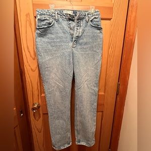 Womens Abercrombie , Curve Love Dad Jean